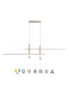 ESPARTA * LÁMPARA LED 50W - 3000K - BLANCO